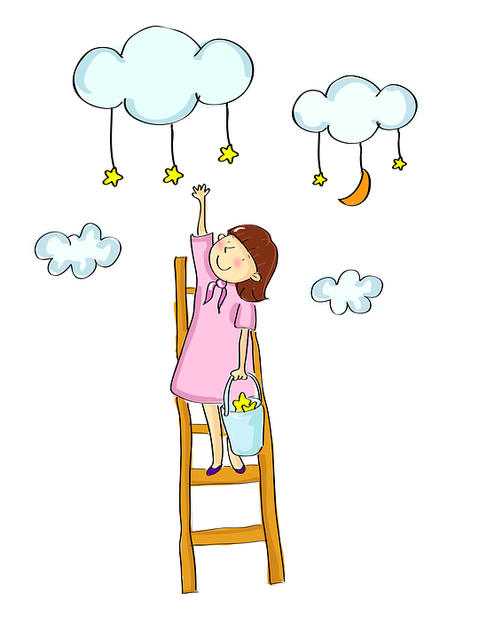 When Going Up or Down a Ladder