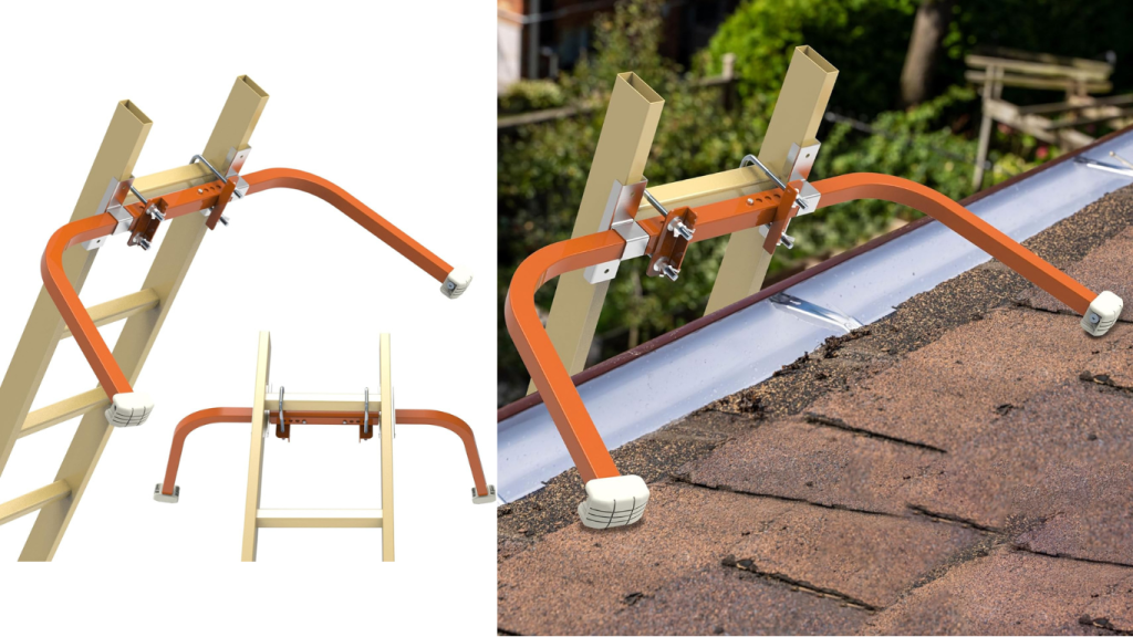 Heavy Duty Extension Ladder Stabilizer for Roof Ladders Gutter_Image