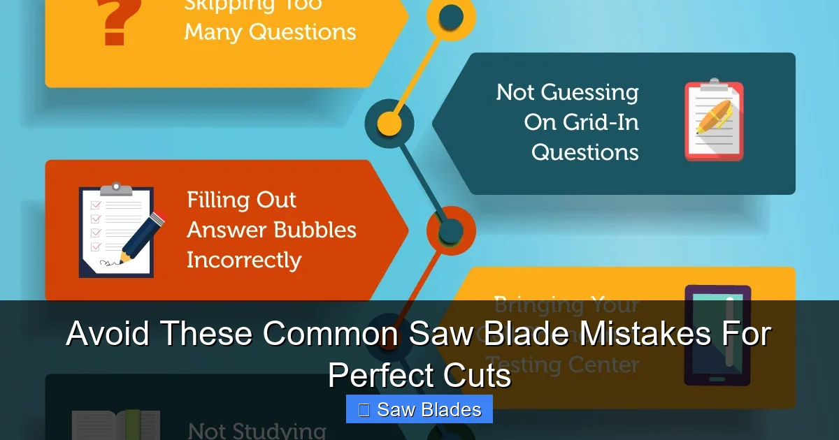 Avoid These Common Saw Blade Mistakes For Perfect Cuts