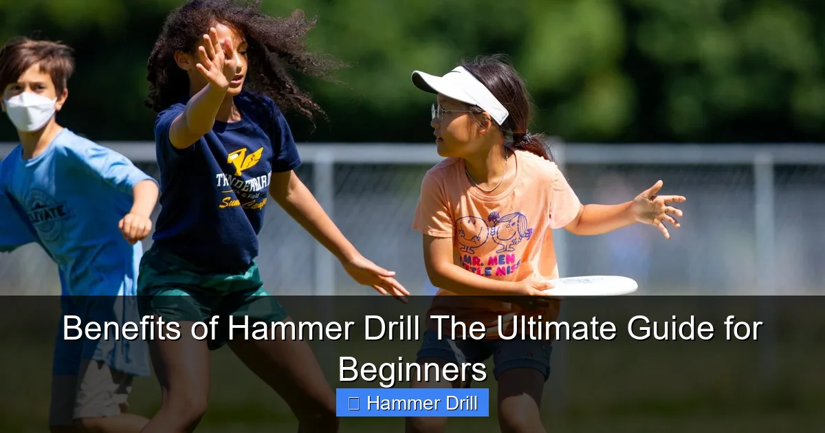 Benefits of Hammer Drill The Ultimate Guide for Beginners