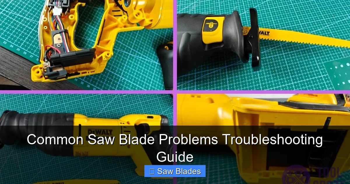 Common Saw Blade Problems Troubleshooting Guide