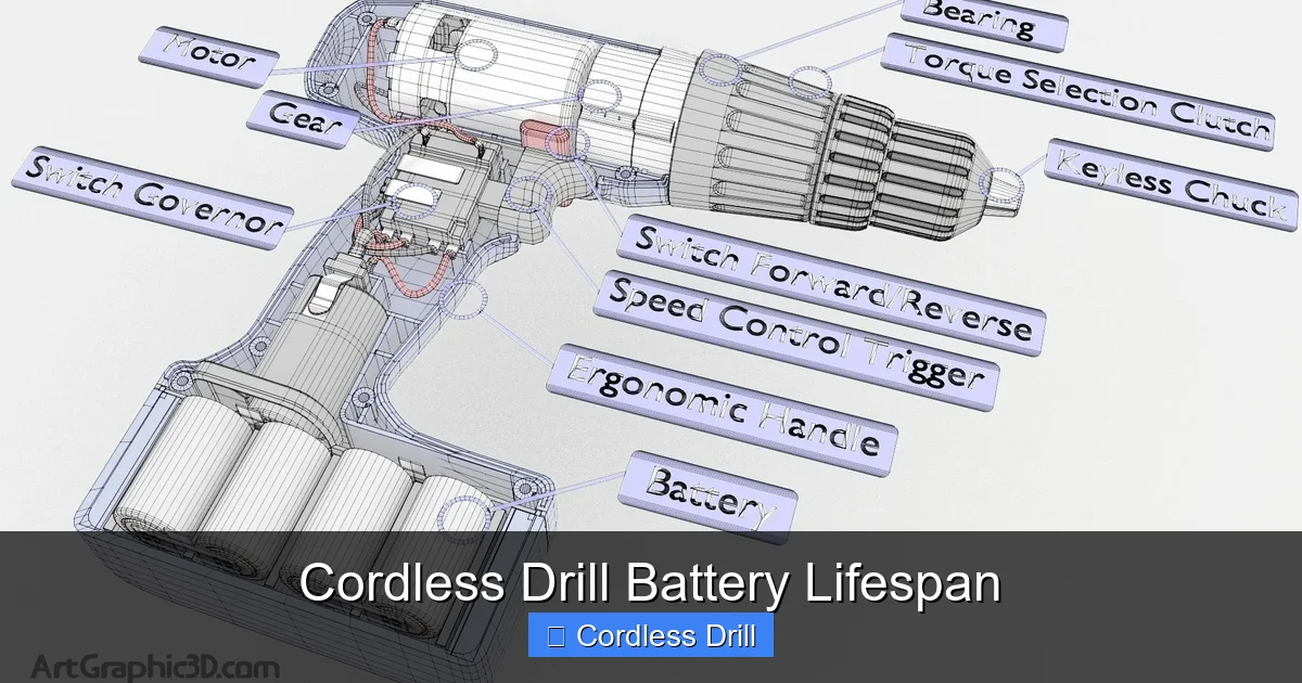 Cordless Drill Battery Lifespan