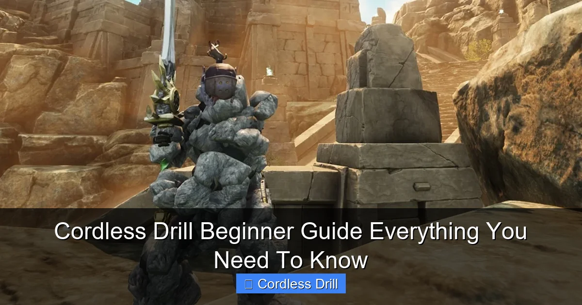 Cordless Drill Beginner Guide Everything You Need To Know