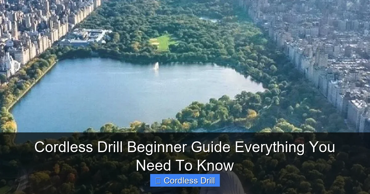 Cordless Drill Beginner Guide Everything You Need To Know