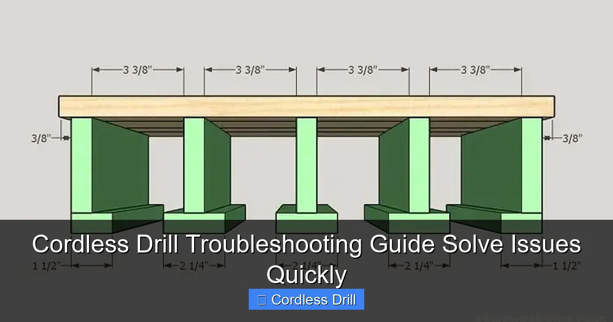 Cordless Drill Troubleshooting Guide Solve Issues Quickly