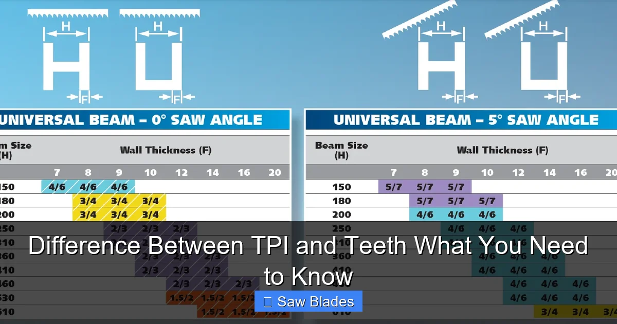 Difference Between TPI and Teeth What You Need to Know
