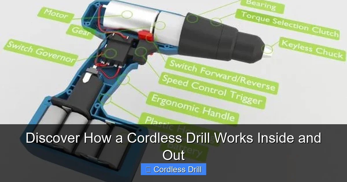 Discover How a Cordless Drill Works Inside and Out