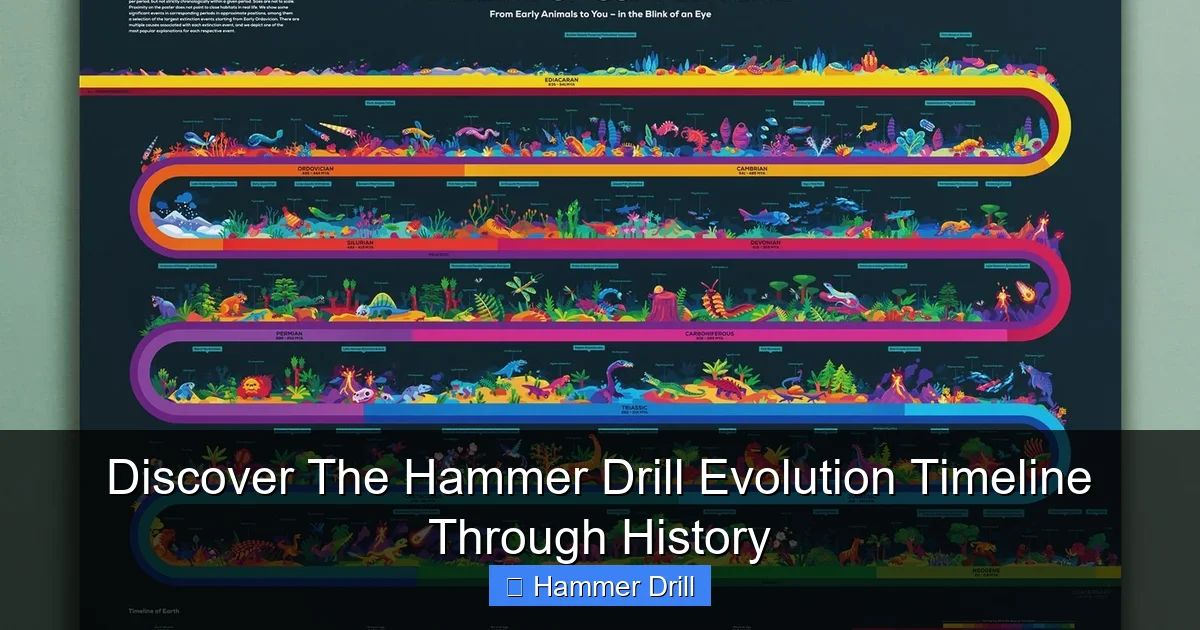 Discover The Hammer Drill Evolution Timeline Through History