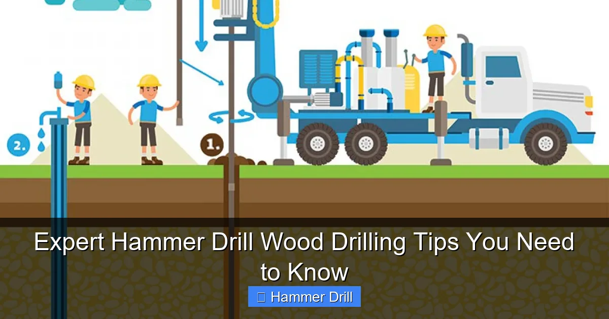 Expert Hammer Drill Wood Drilling Tips You Need to Know