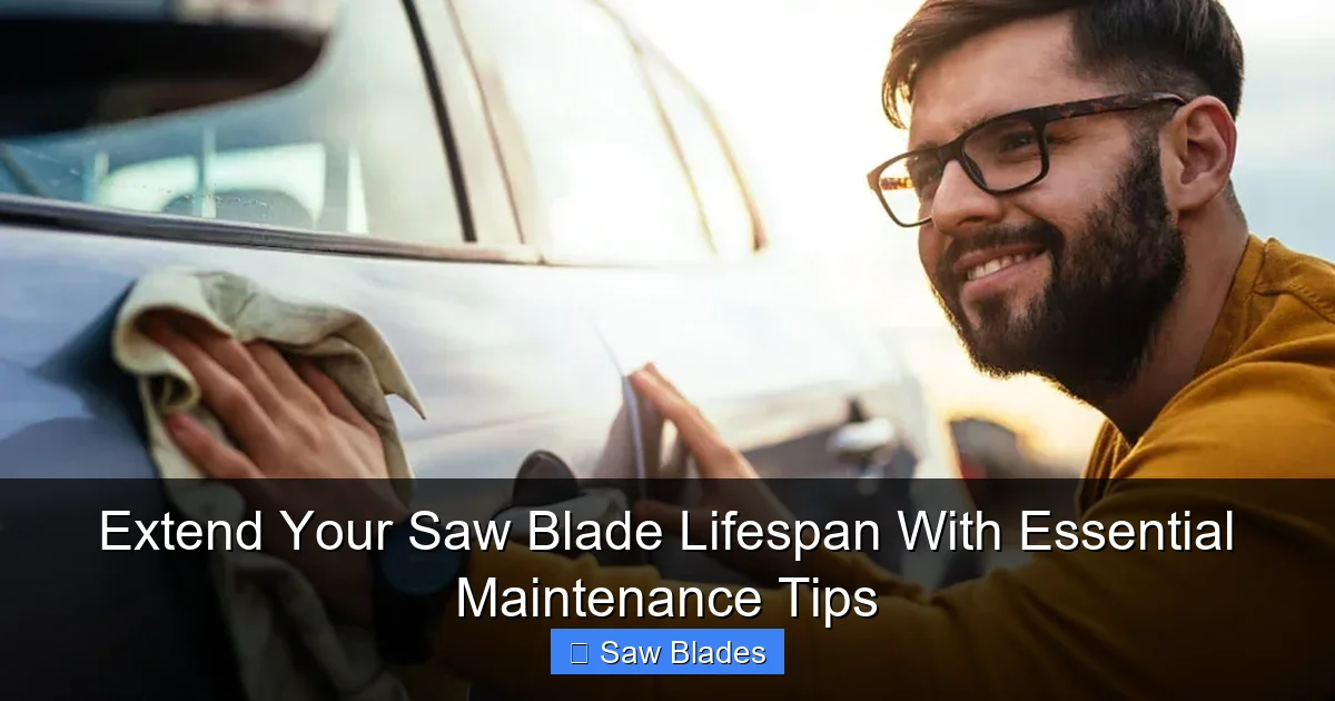 Extend Your Saw Blade Lifespan With Essential Maintenance Tips