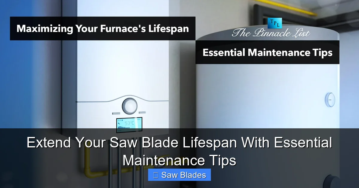 Extend Your Saw Blade Lifespan With Essential Maintenance Tips