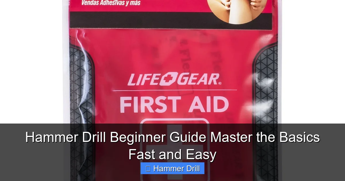 Hammer Drill Beginner Guide Master the Basics Fast and Easy