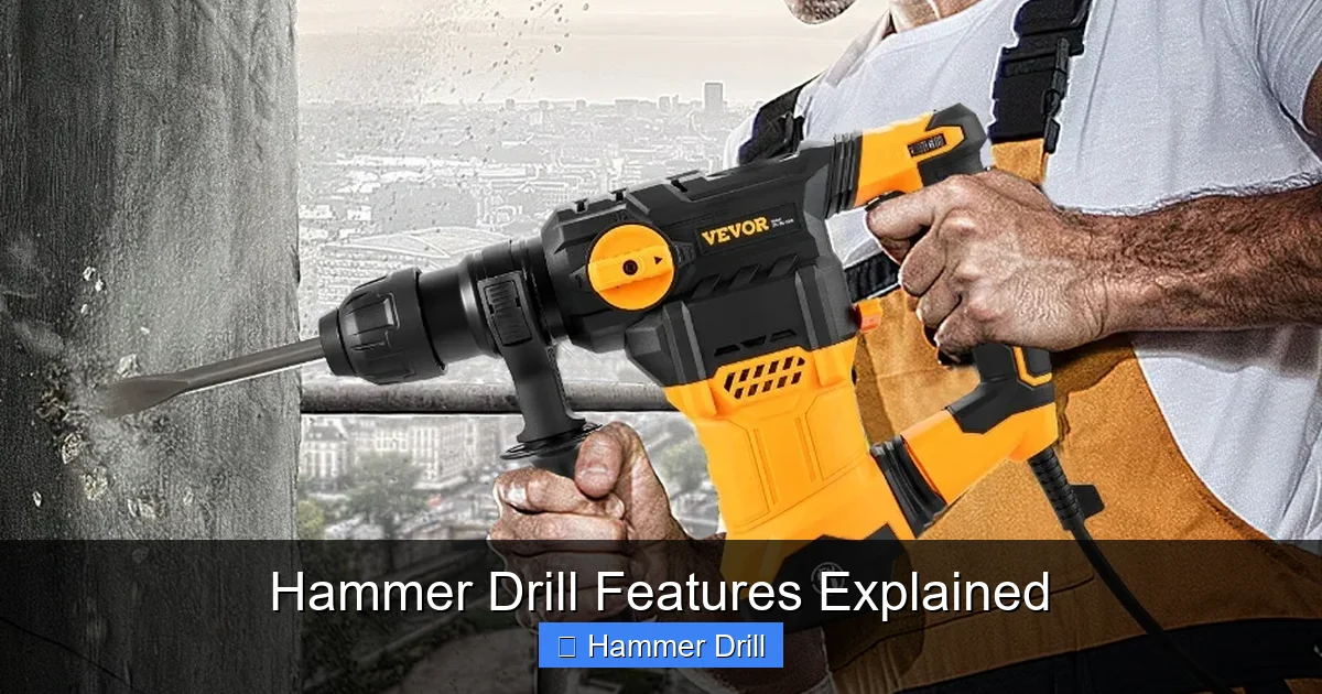 Hammer Drill Features Explained
