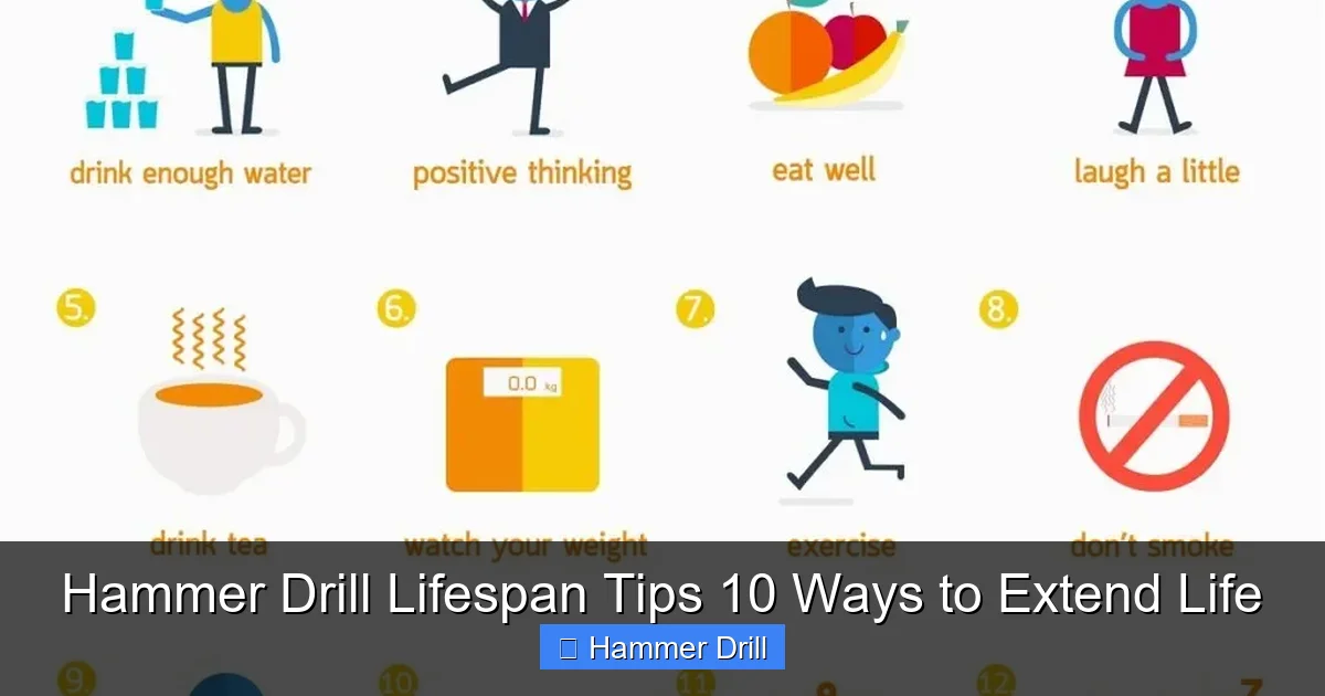 Hammer Drill Lifespan Tips 10 Ways to Extend Life