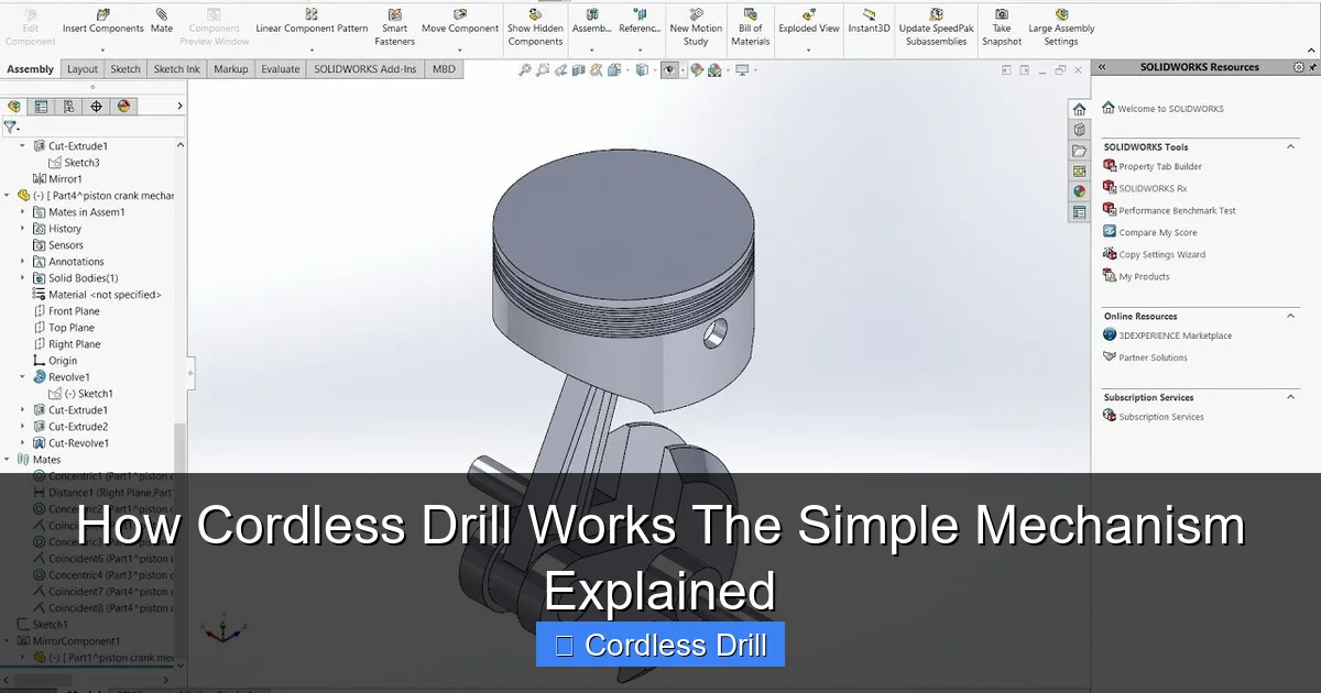 How Cordless Drill Works The Simple Mechanism Explained