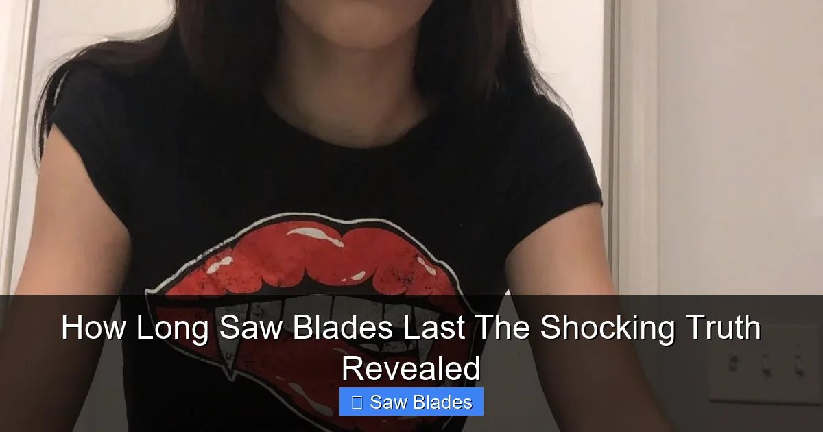 How Long Saw Blades Last The Shocking Truth Revealed