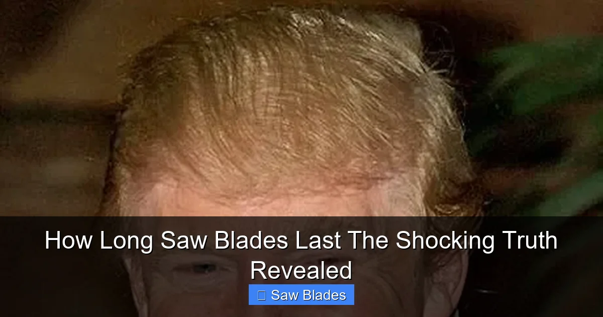 How Long Saw Blades Last The Shocking Truth Revealed