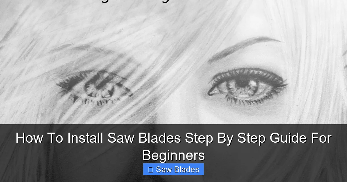 How To Install Saw Blades Step By Step Guide For Beginners