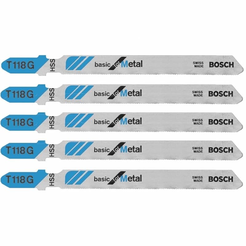 Bosch T118G Metal Jigsaw Blades