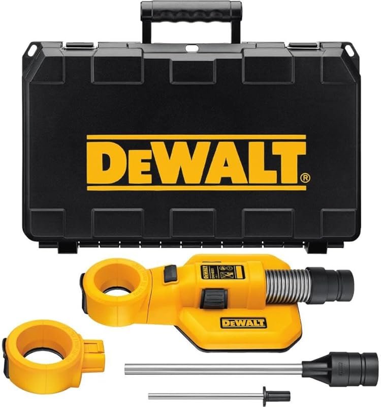 DEWALT DWH050K Large Hammer Drilling Dust Extraction System, Yellow