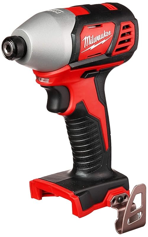 Milwaukee M18 18V 1/4 Inch Hex Impact Driver with 1,500 in-lbs Torque 