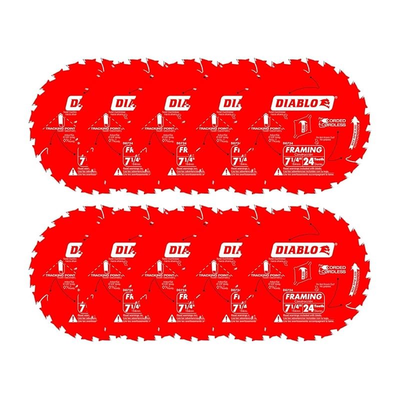 Diablo 7-1/4 Inch Framing Blades