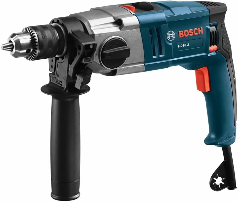 Bosch HD18-2 Two-Speed Corded Hammer Drill with 1/2-Inch Chuck for Hig