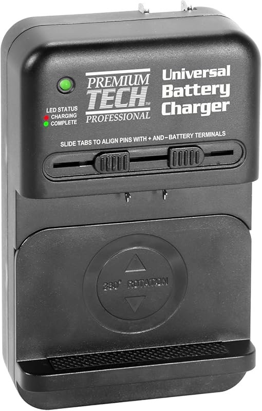Vidpro PT-UNV Universal Li-Ion Battery Charger with Adjustable Program