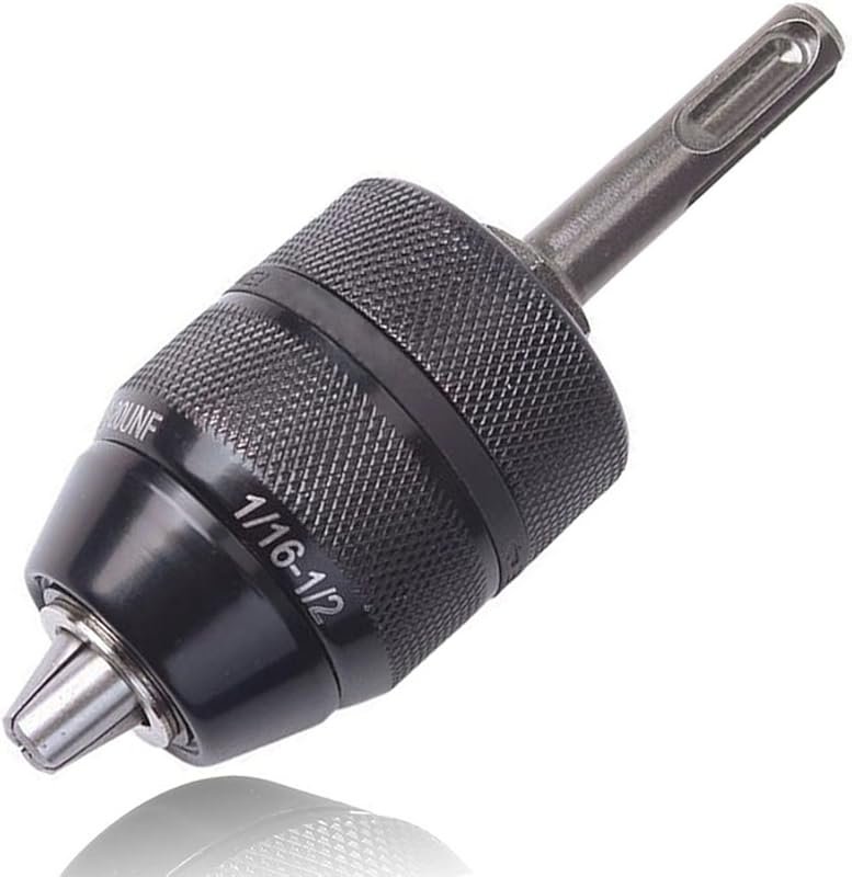 Yakamoz 2-13mm Keyless Drill Chuck Quick Change Adapter with SDS Plus