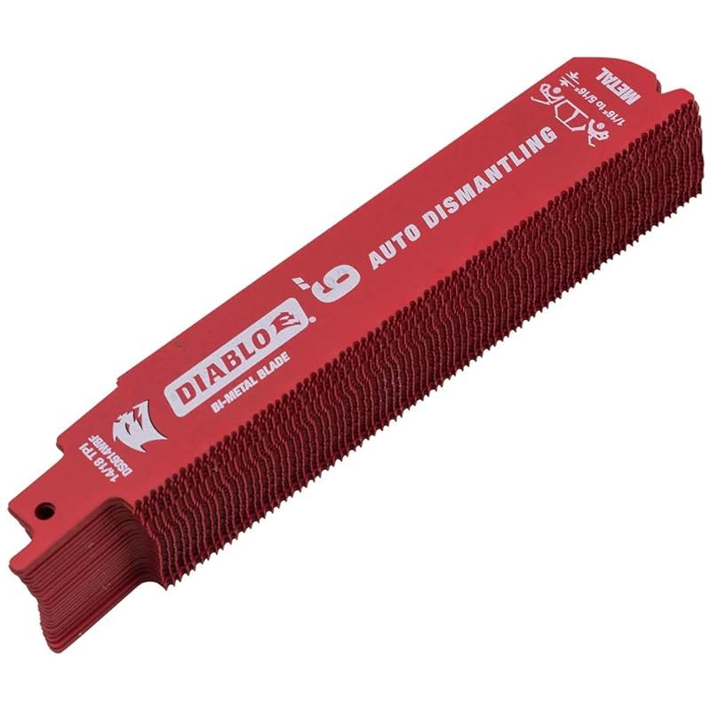 Diablo Steel Demon 6-Inch Bi-Metal Auto Dismantling Reciprocating Saw 