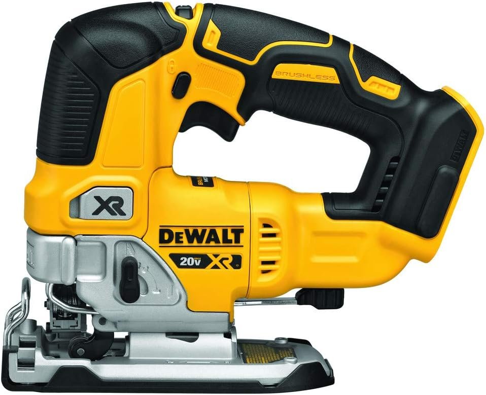 DEWALT 20V MAX XR Cordless Brushless Jig Saw with 3200 SPM and LED Lig