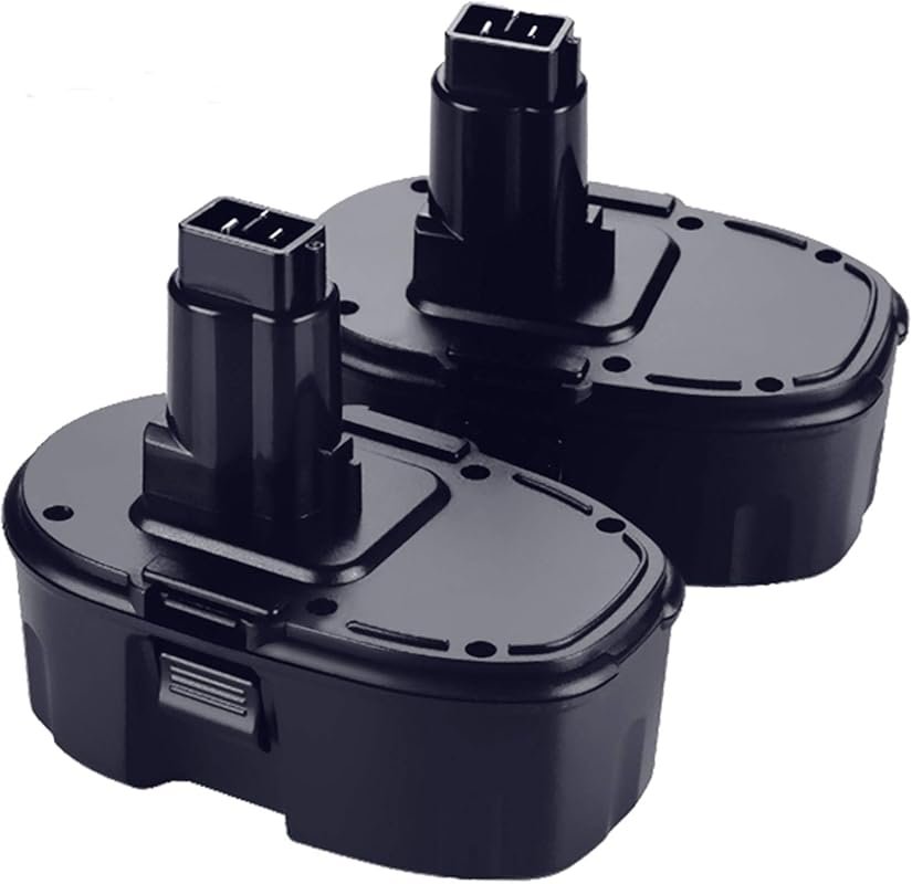 Dual-Pack 18V 4.5Ah Ni-Mh Replacement Battery for Dewalt DC9096, Perfe