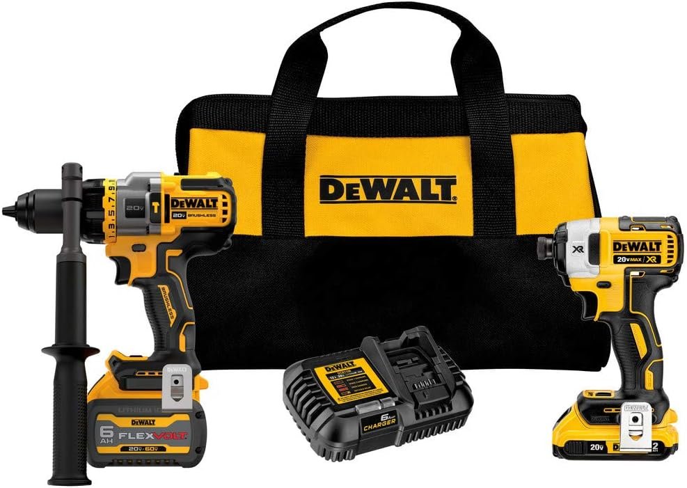 DEWALT 20V MAX Brushless Cordless 2-Tool Combo Kit