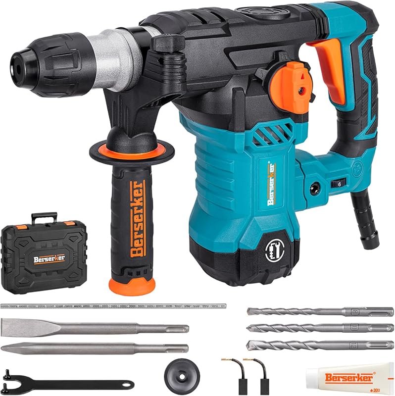 Berserker 1-1/4-Inch SDS-Plus Rotary Hammer Drill, 12.5-Amp Corded Too