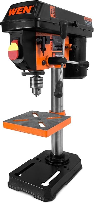 WEN 4208T 2.3-Amp 8-Inch 5-Speed Cast Iron Benchtop Drill Press with B