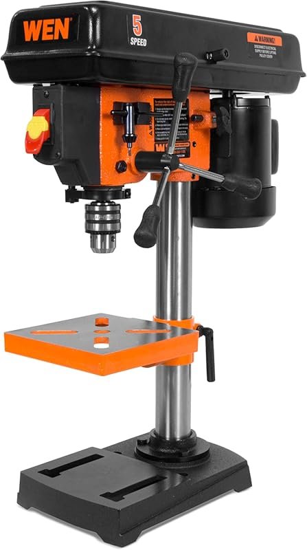 WEN 4206T 2.3-Amp 8-Inch 5-Speed Cast Iron Benchtop Drill Press for Ac