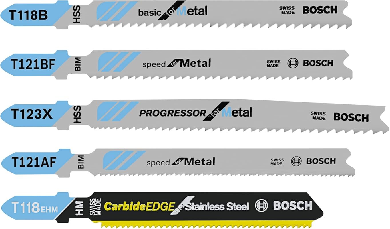 Bosch TPM005 Jigsaw Blade Set