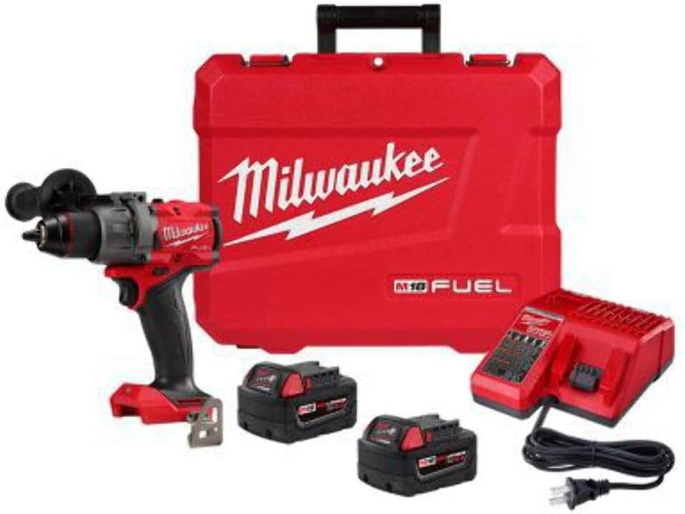 Milwaukee Electric - Variable Speed M18 Fuel. 1/2 Hammer Drill-Driver