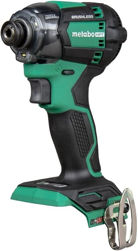 Metabo HPT 18V MultiVolt Triple Hammer BOLT Cordless Impact Driver, 1/