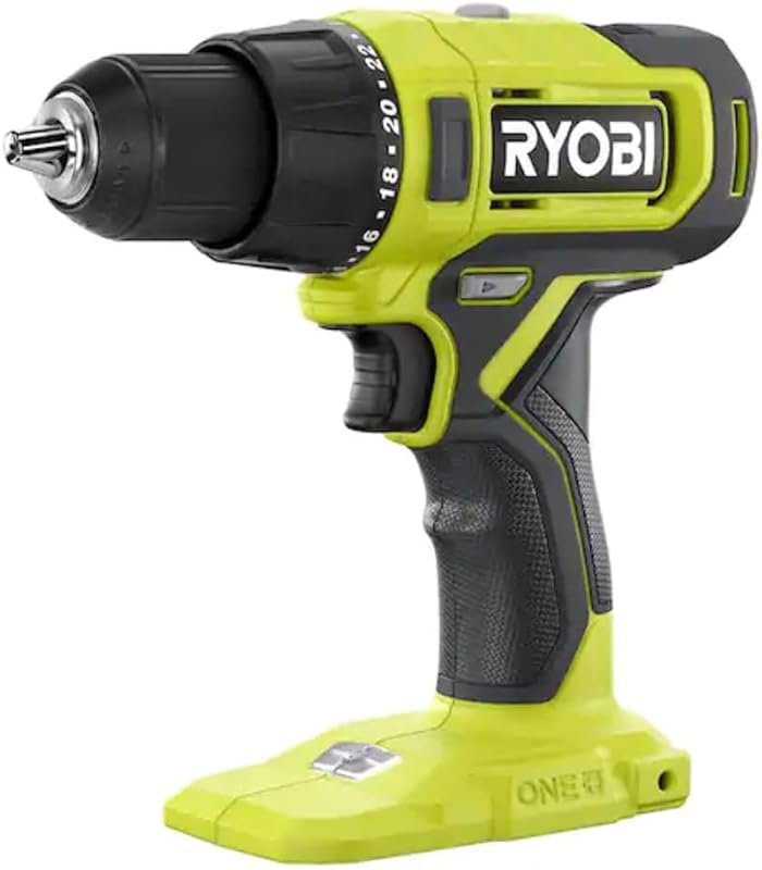 RYOBI ONE+ 18V Cordless 1/2-Inch Drill/Driver Tool Only, Ideal for Pro