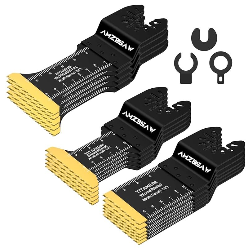 16-Pack Titanium Oscillating Saw Blades