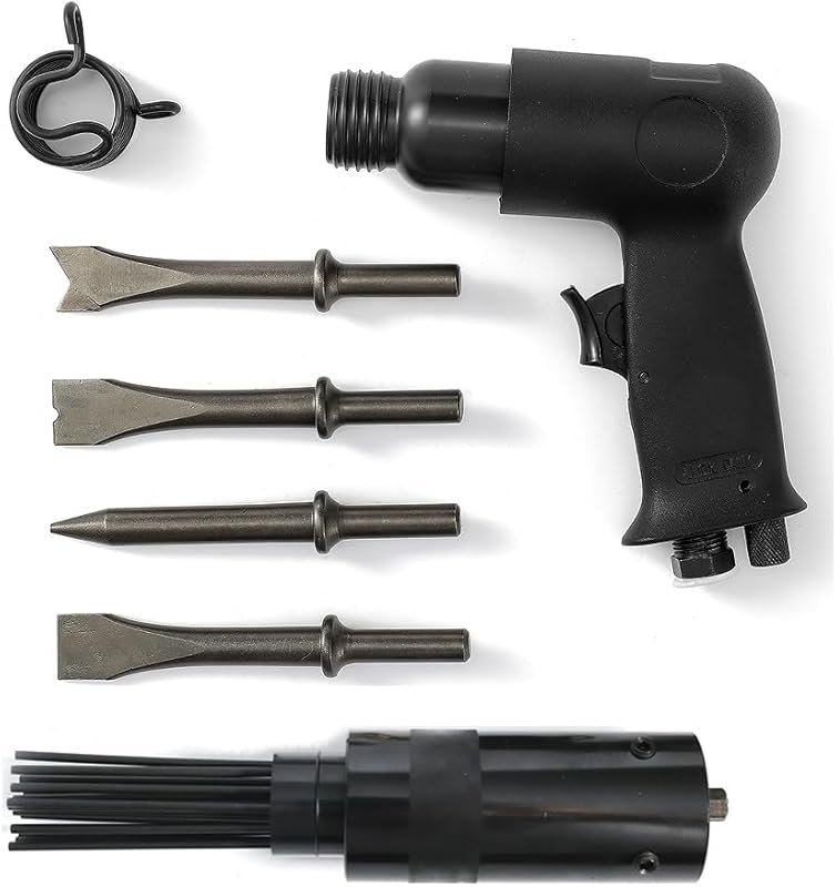 2-in-1 Pneumatic Needle Scaler