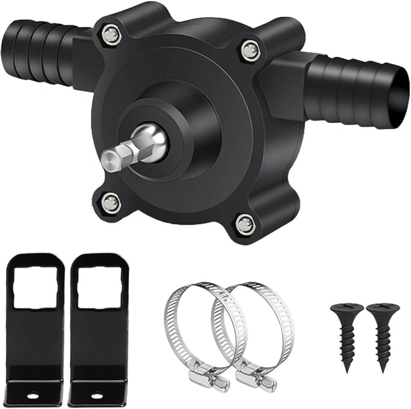 Hand Drill Water Pump: Self-Priming Electric Drill Attachment for Tran