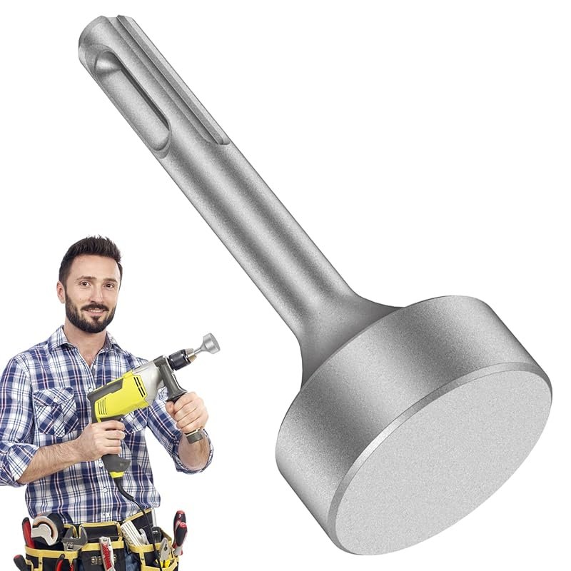 Heavy Duty SDS Plus Ground Rod Driver for Rotary Hammer Drills, Durabl