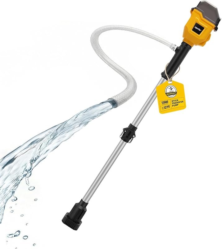 TOPWAY Brushless Cordless Water Transfer Pump for Dewalt 20V, 720GPH S