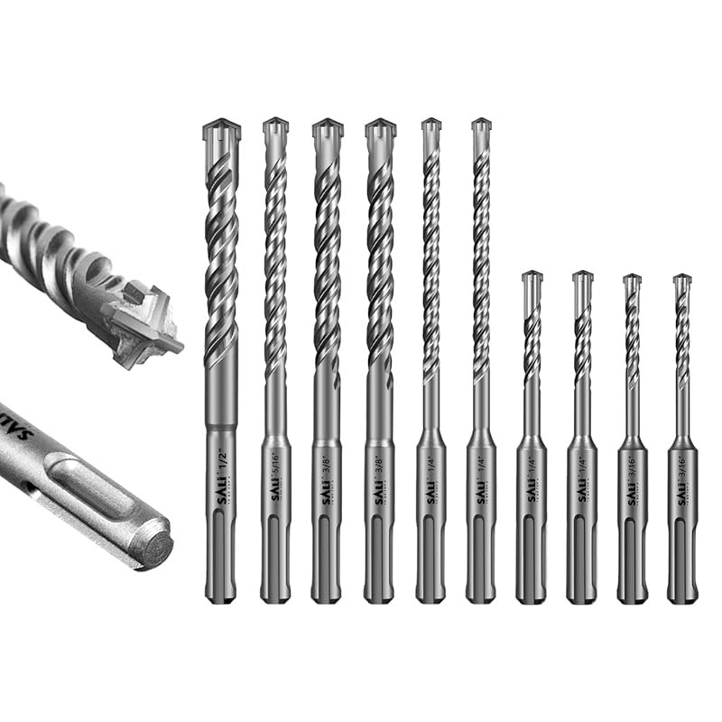 SALI 10-Piece SDS Plus Bit Set