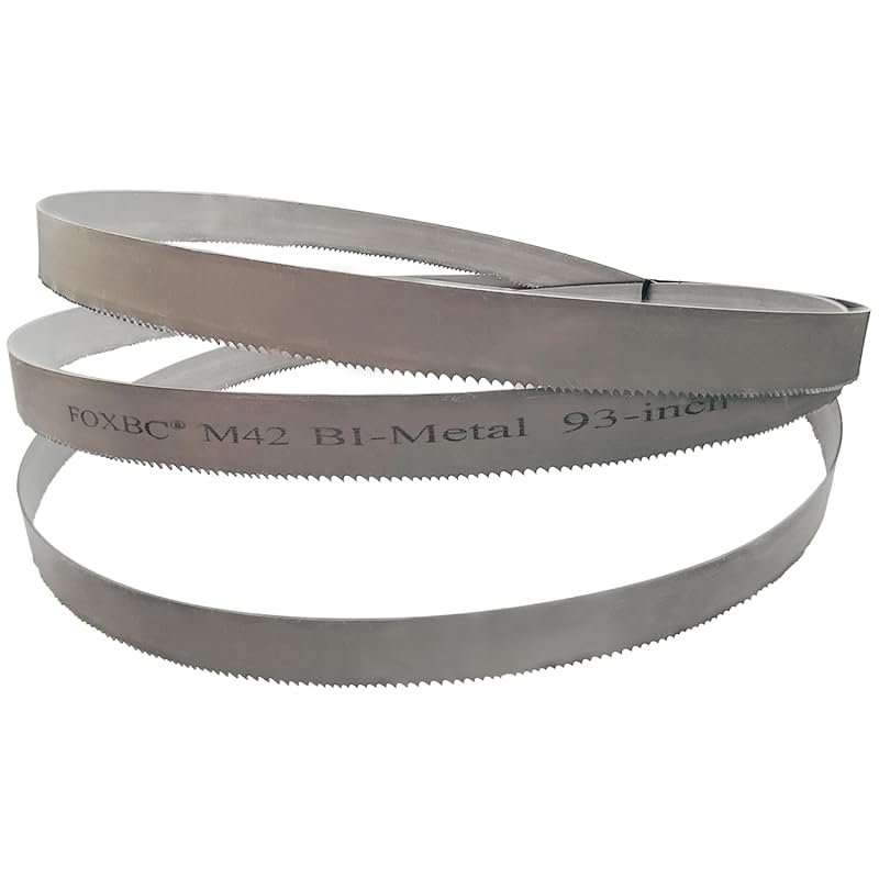 FOXBC 93 Inch x 3/4 Inch Bi-Metal M42 10/14 TPI Bandsaw Blade for Meta