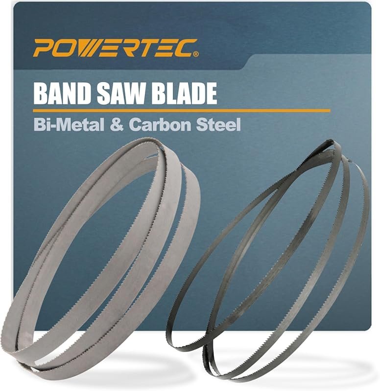 POWERTEC 59-1/2 Inch Bandsaw Blades 13701 for Wood and Non-Ferrous Met