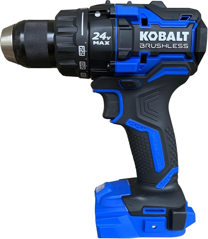 Kobalt Keyless Brushless Cordless 1/2-Inch Drill, Model KXDD 124B-03, 