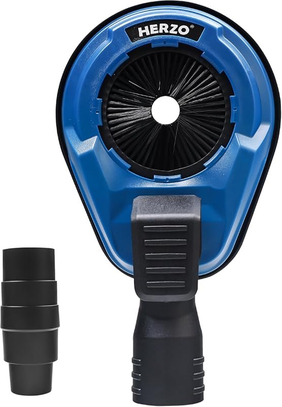 HERZO Universal Drill Dust Collection Shroud for Hammer Drills with 70